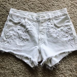 Levi’s High Waisted Shorts
